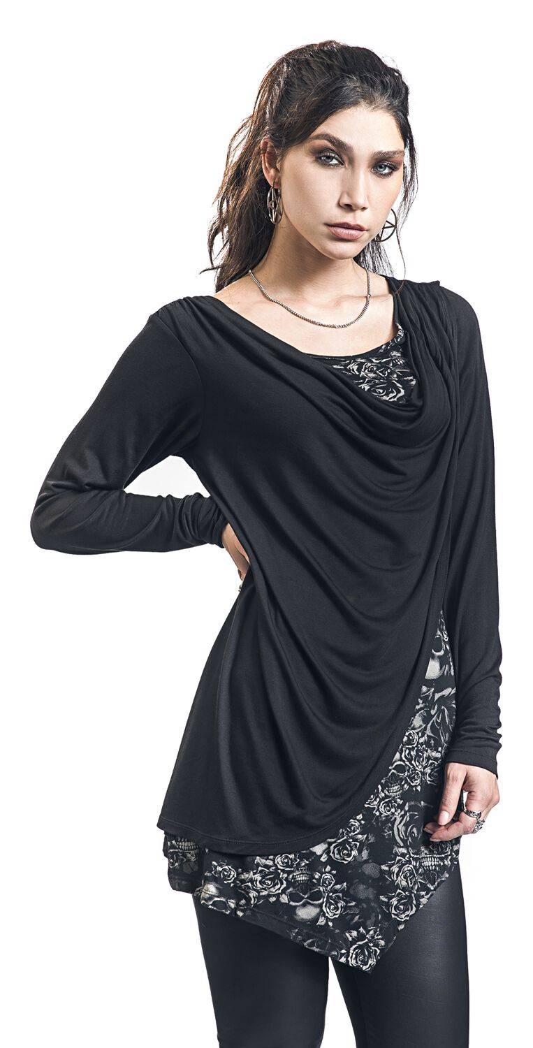 EMP Langarmshirt schwarz von Black Premium by EMP Wochenangebot