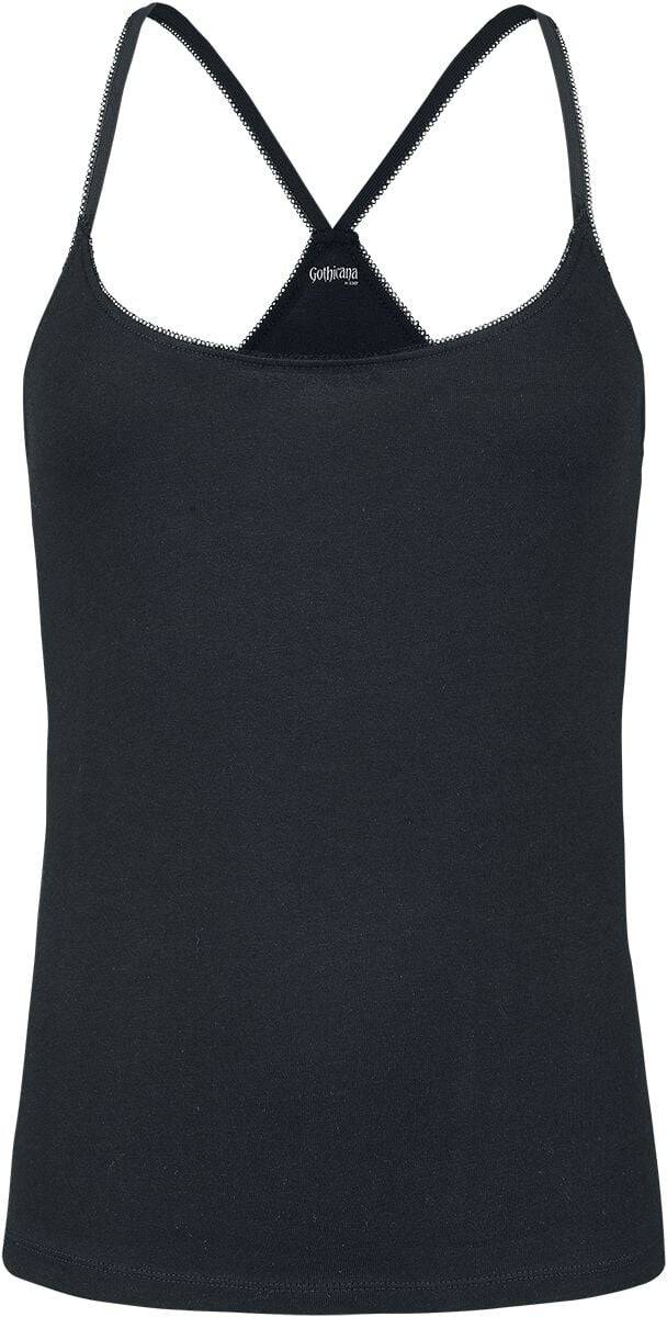 EMP Top schwarz von Gothicana by EMP Neueste Stile