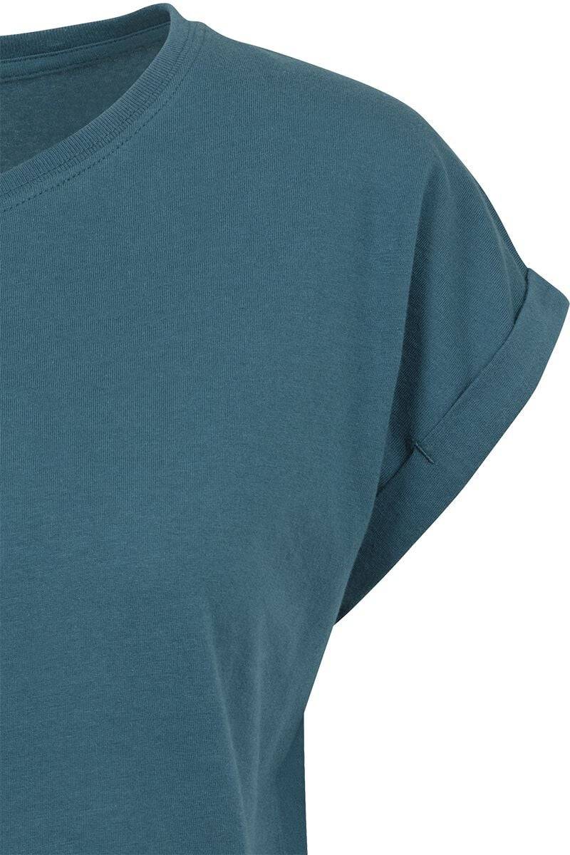 EMP "Ladies Extended Shoulder Tee" T-Shirt petrol von Urban Classics Letzte 2 Tage
