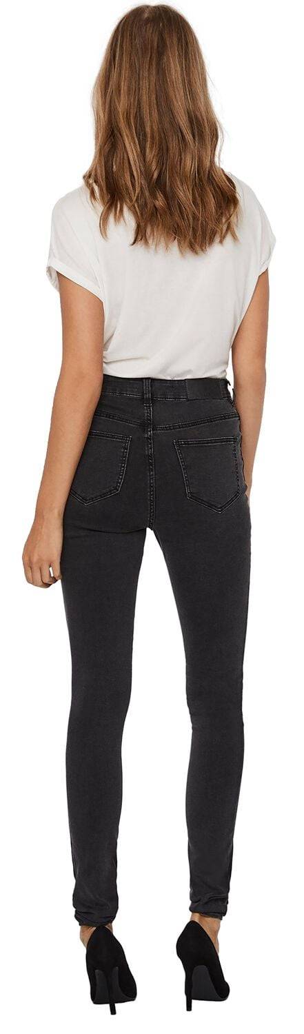 EMP "NMCallie HW Skinny Jeans" Jeans dunkelgrau von Noisy May Bis zu 60% Rabatt