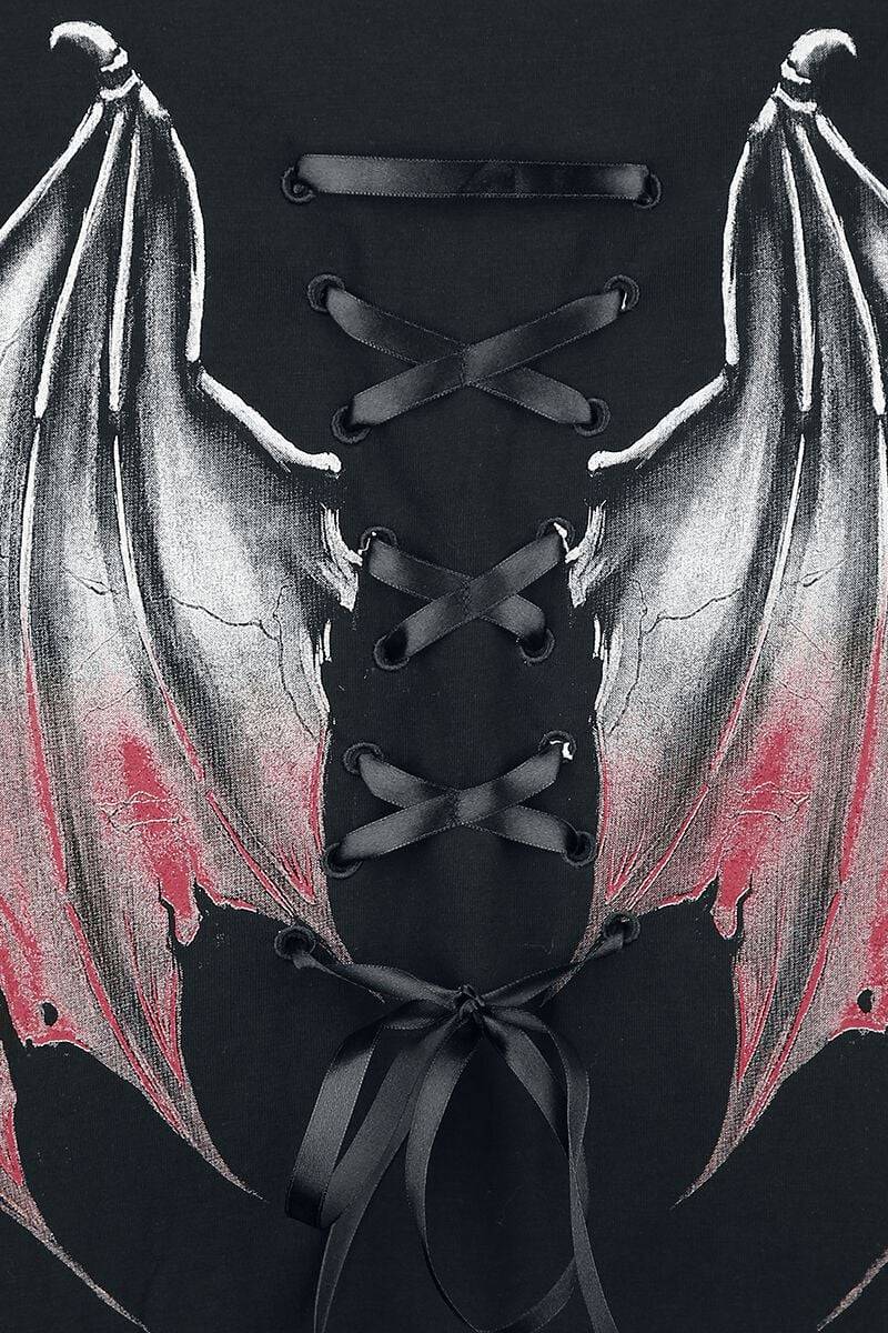 EMP T-Shirt schwarz von Gothicana by EMP Bis zu 65% Rabatt