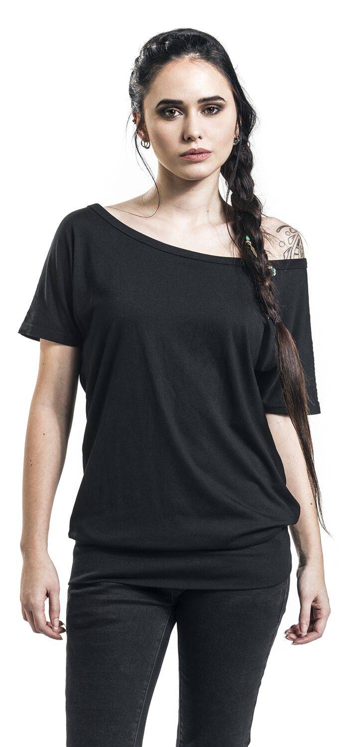 EMP T-Shirt schwarz von Gothicana by EMP Bis zu 65% Rabatt