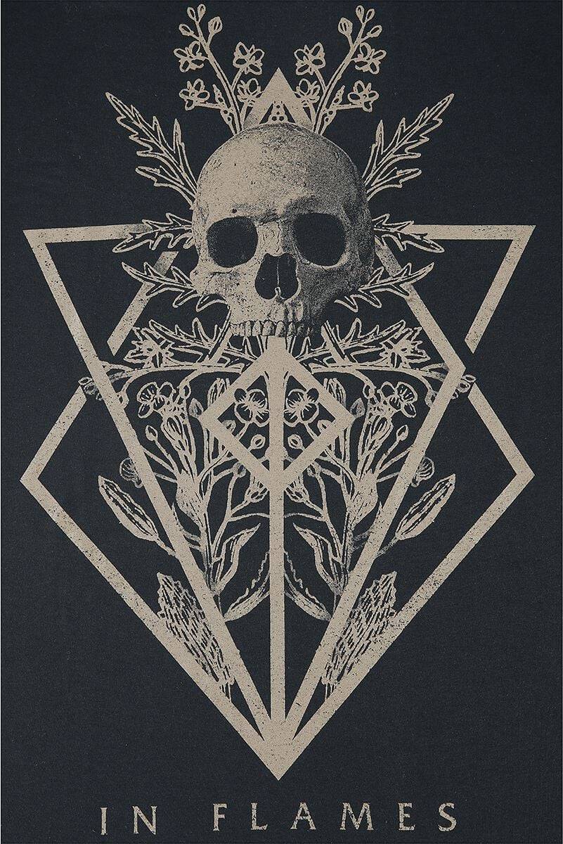 EMP "Skull" T-Shirt schwarz von In Flames Nur für heute
