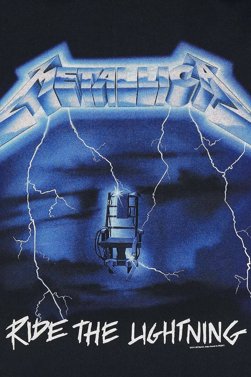EMP "Ride The Lightning" Kapuzenjacke schwarz von Metallica Nur noch ein Tag übrig
