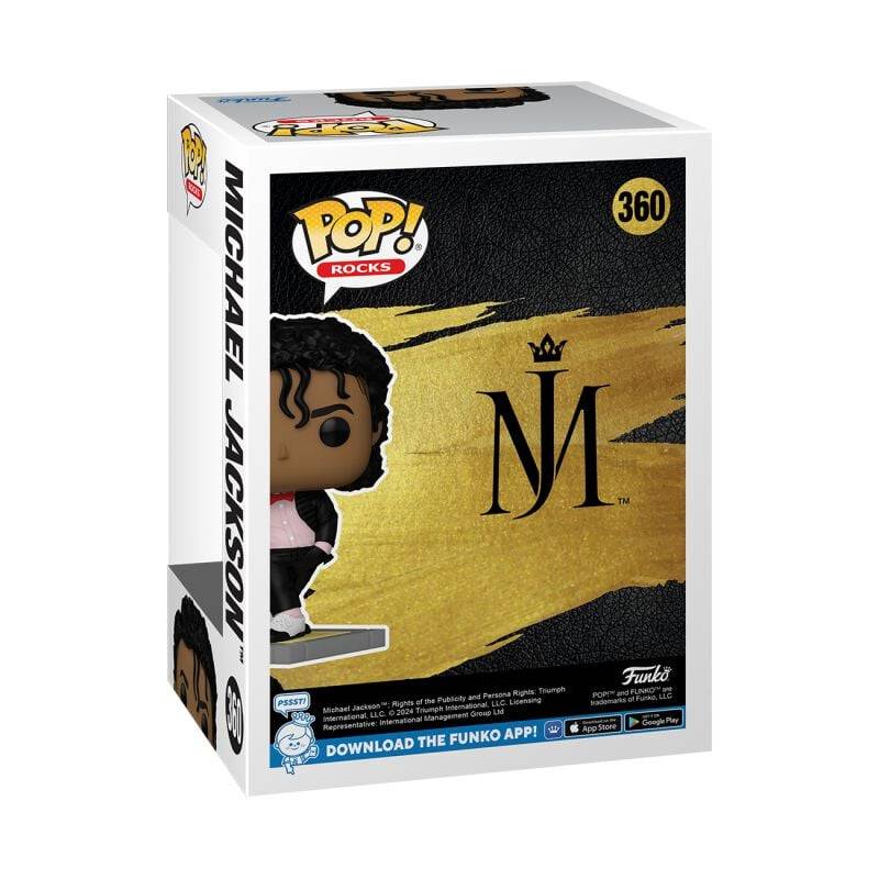 EMP "Michael Jackson (Billie Jean) Rocks! Vinyl Figur 360" Funko Pop! multicolor von Michael Jackson Super Rabatt