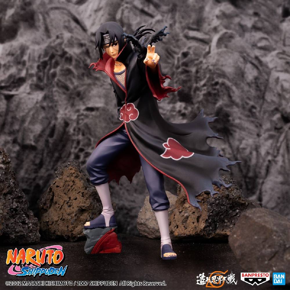 EMP "Shippuden - Banpresto - Uchiha Itachi (Colosseum Series)" Sammelfiguren multicolor von Naruto Fabrik Onlineshop