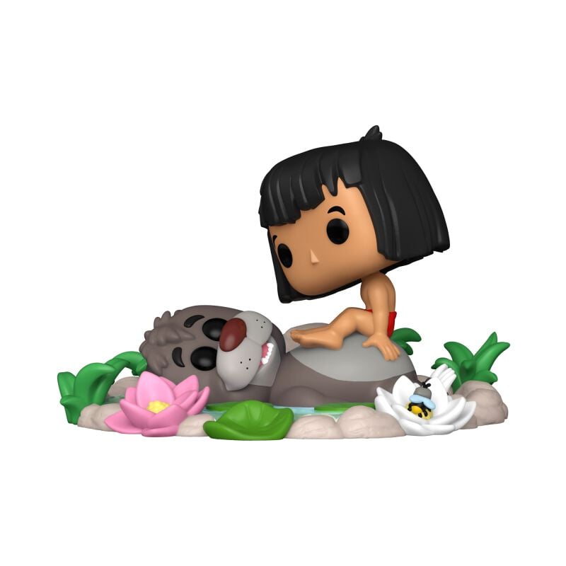 EMP "Baloo & Mowgli (Pop! Moment) Vinyl Figur 1490" Funko Pop! multicolor von Das Dschungelbuch Fabrikpreis