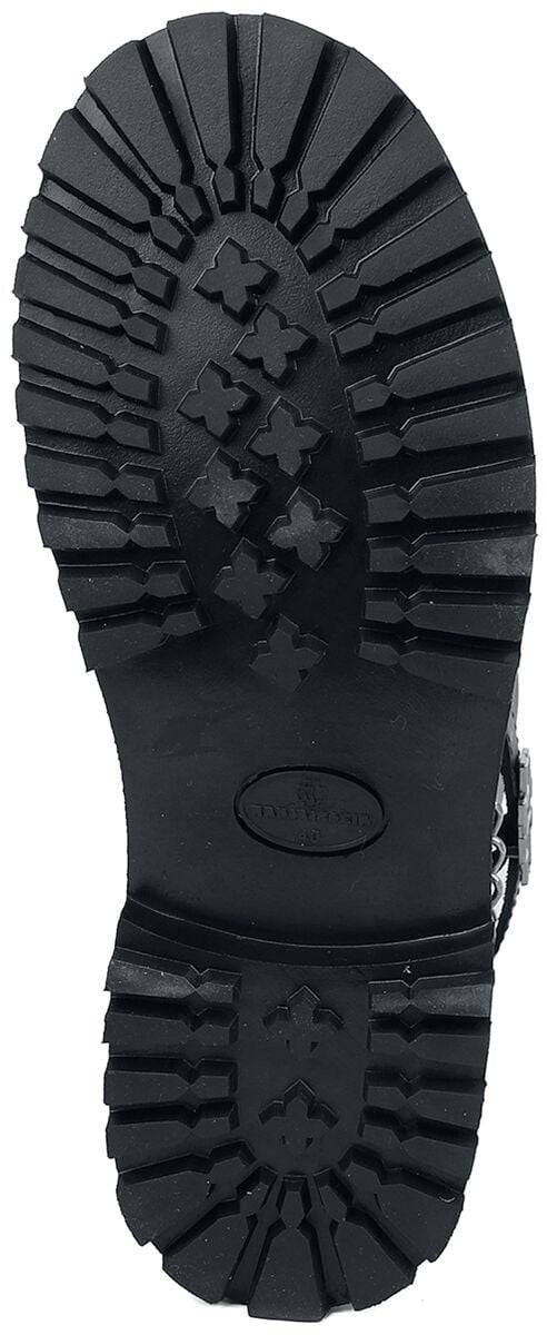 EMP "Logo" Boot schwarz von Rammstein Rabatt