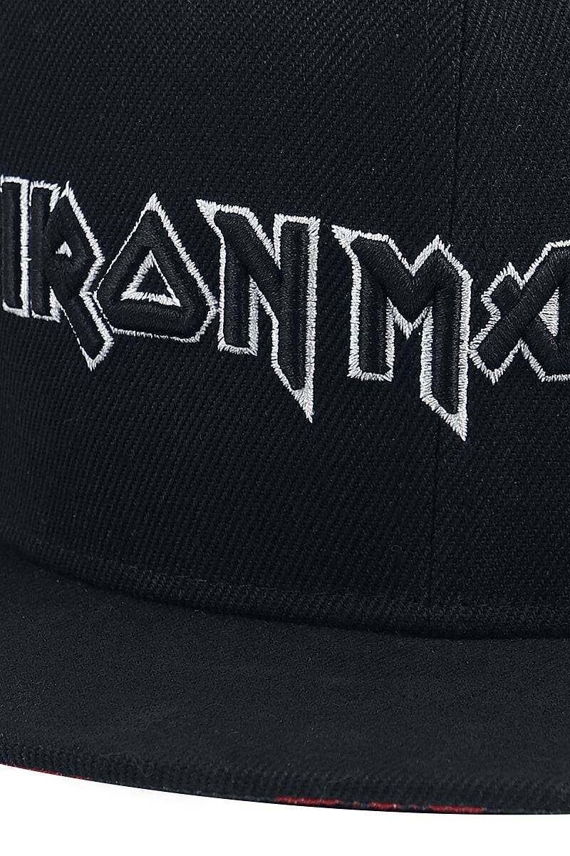 EMP "Logo" Cap schwarz von Iron Maiden Günstig kaufen