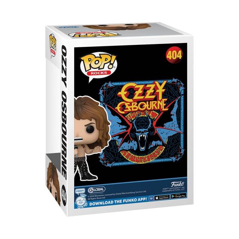 EMP "Ozzy Osbourne Rocks! Vinyl Figur 404" Funko Pop! multicolor von Ozzy Osbourne Flash Sale