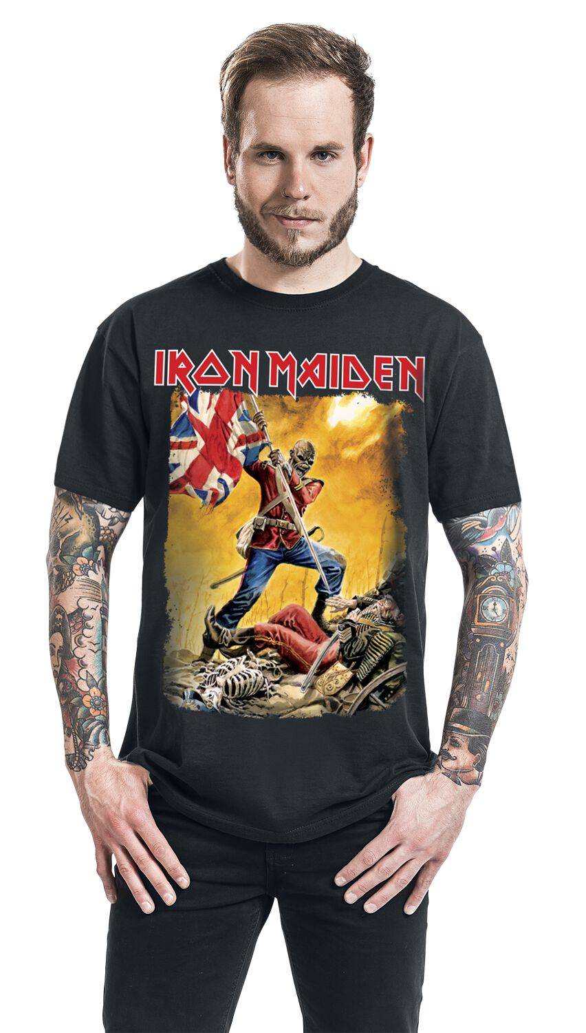 EMP "The Trooper Z2" T-Shirt schwarz von Iron Maiden Saisonschlussverkauf