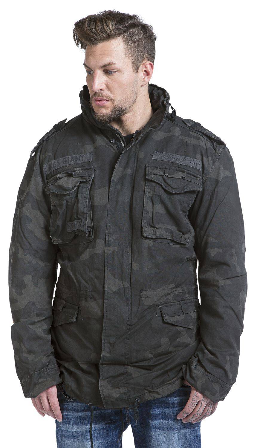 EMP "M65 Giant" Winterjacke darkcamo von Brandit Neueste Stile