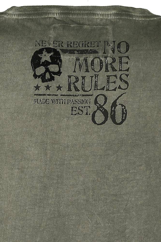 EMP T-Shirt grün von Rock Rebel by EMP 50% Rabatt für begrenzte Zeit