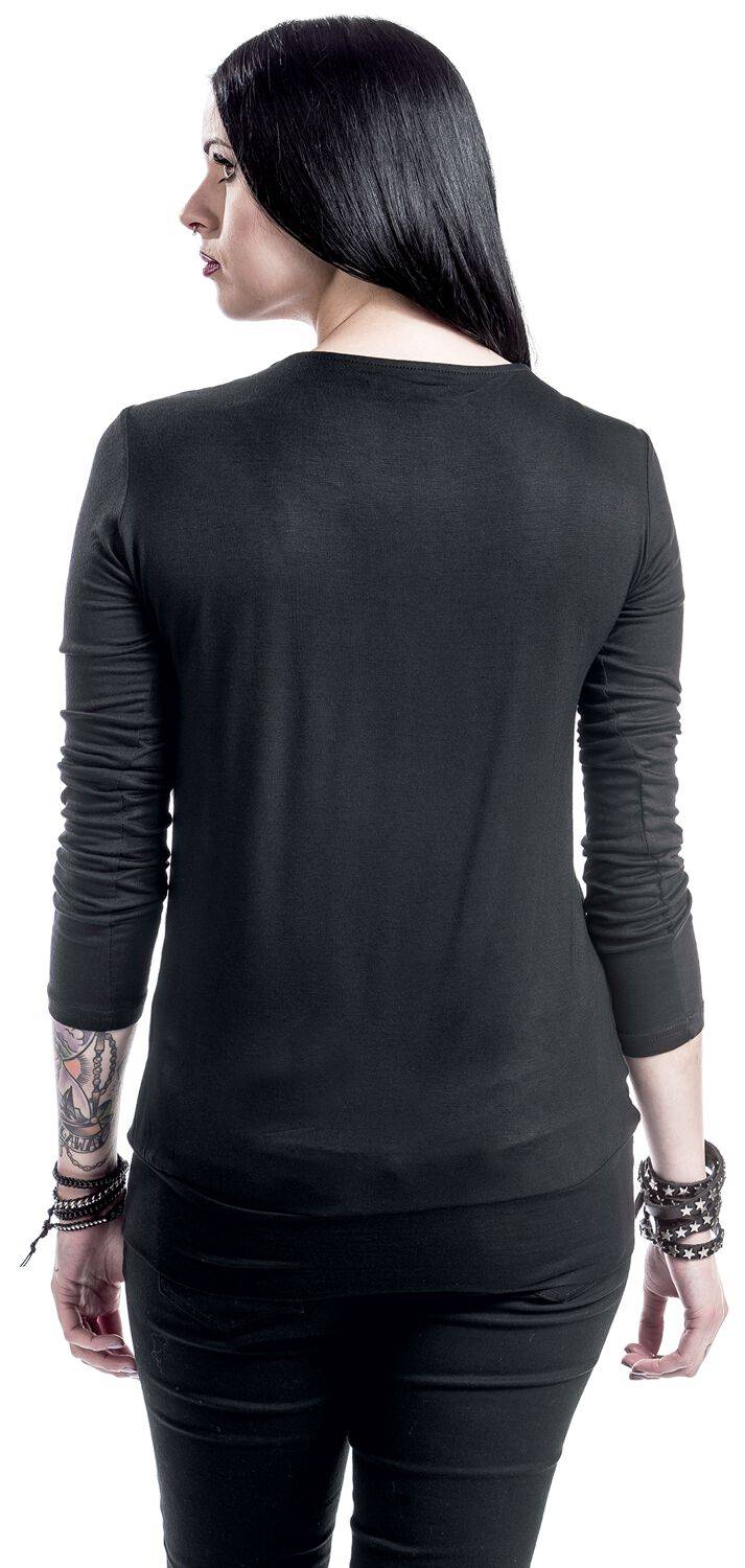 EMP Langarmshirt schwarz von Black Premium by EMP Rabatte dieses Monats