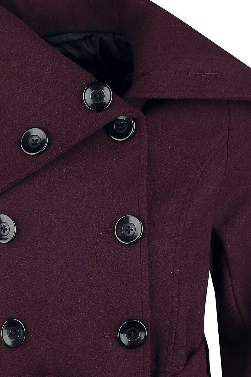 EMP Wintermantel dunkelrot von Black Premium by EMP 2025