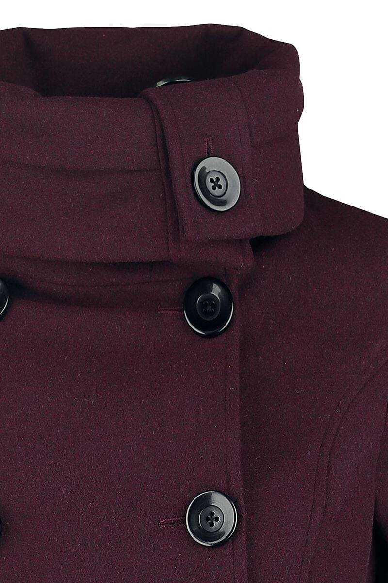 EMP Wintermantel dunkelrot von Black Premium by EMP 2025