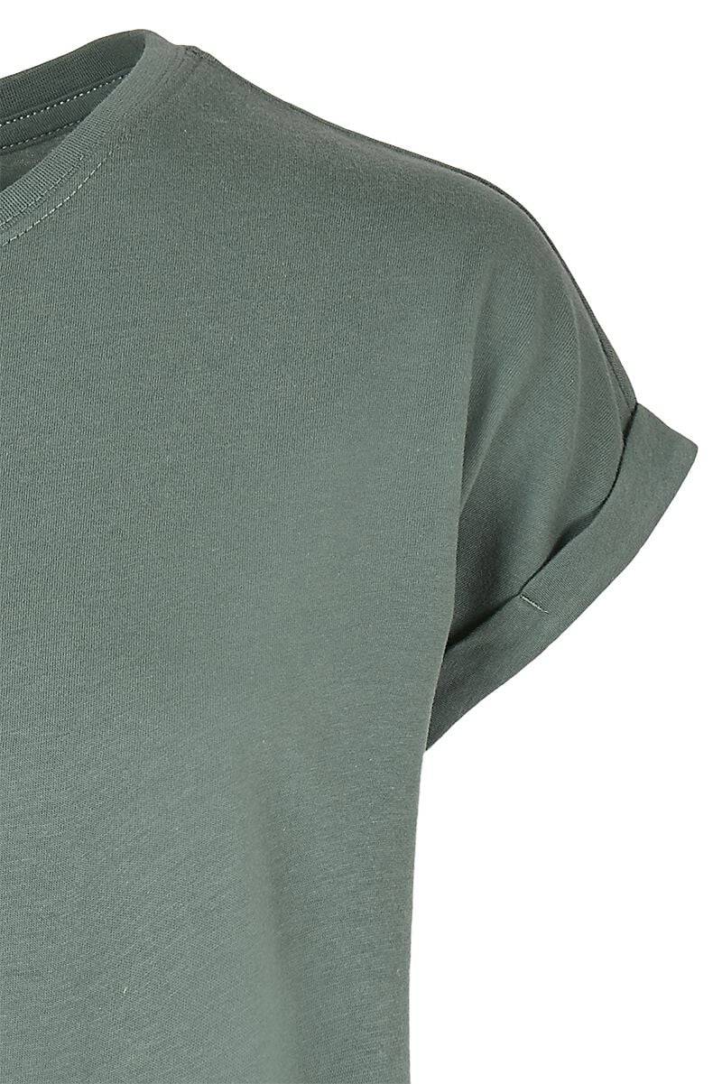 EMP "Ladies Extended Shoulder Tee" T-Shirt grün von Urban Classics Schlussverkauf