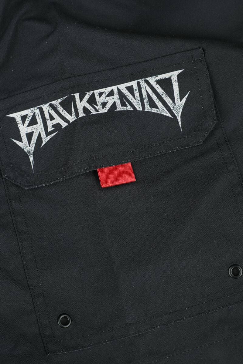 EMP Badeshort schwarz von Black Blood by Gothicana Günstiger Verkauf