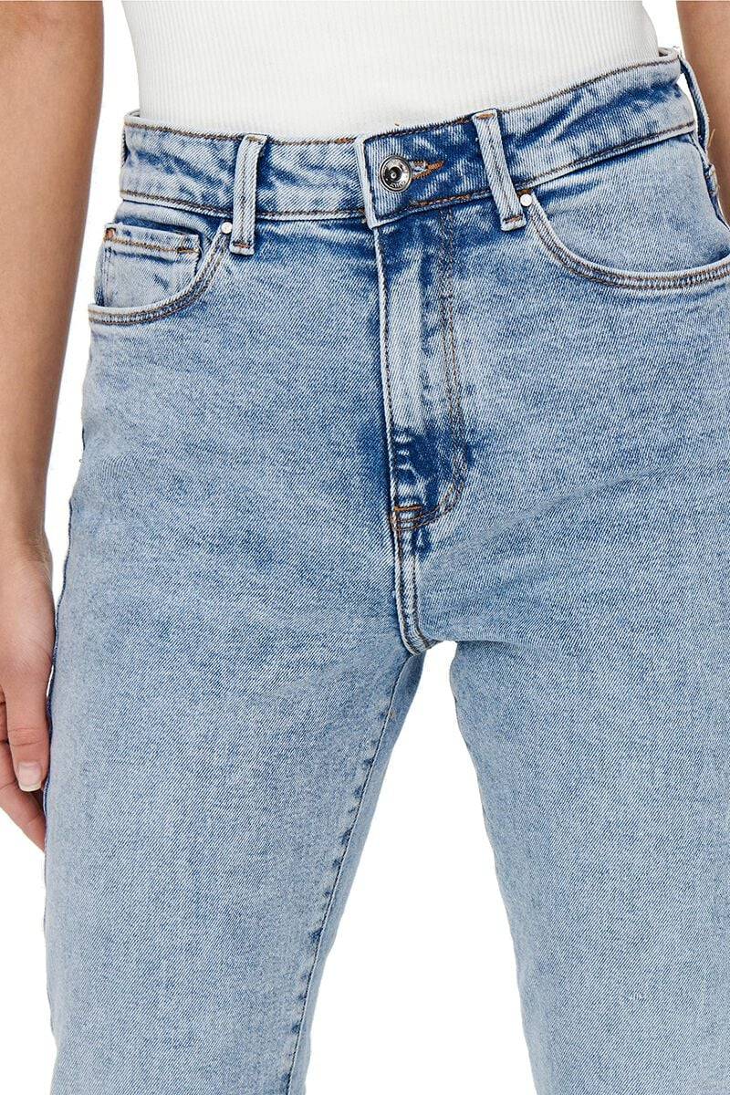 EMP "ONLEMILY STRETCH HW ST AK DNM CRO789NOOS" Jeans hellblau von Only Fabrik Onlineshop