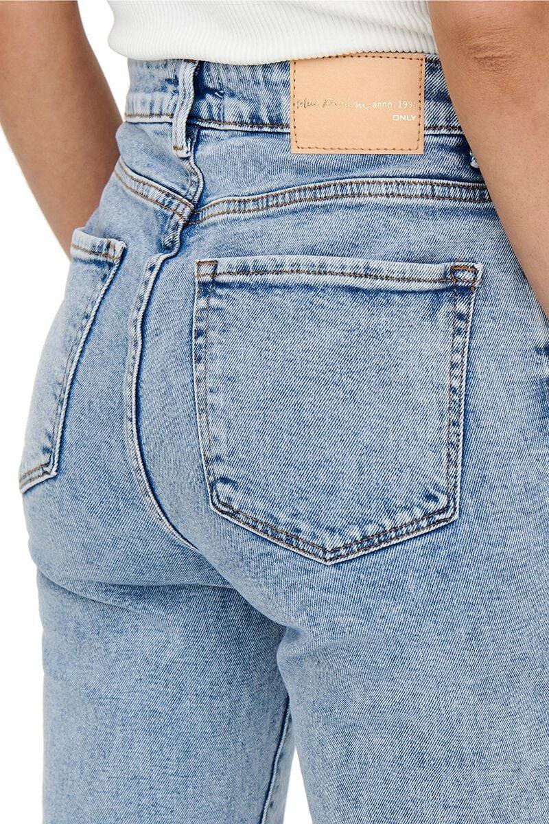 EMP "ONLEMILY STRETCH HW ST AK DNM CRO789NOOS" Jeans hellblau von Only Fabrik Onlineshop