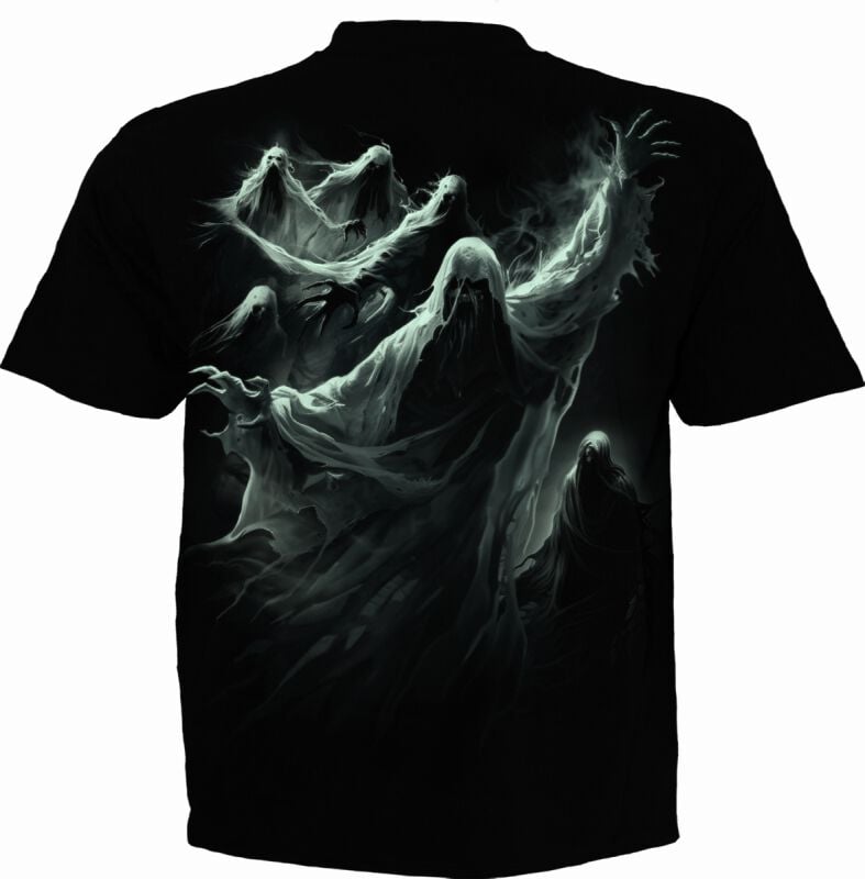 EMP "Ghost Skull - Glow In The Dark" T-Shirt schwarz von Spiral Fabrikpreis