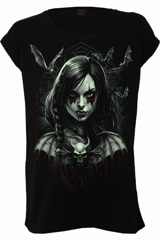 EMP "Hallow's Eve - Glow In The Dark" T-Shirt schwarz von Spiral Sonderangebot