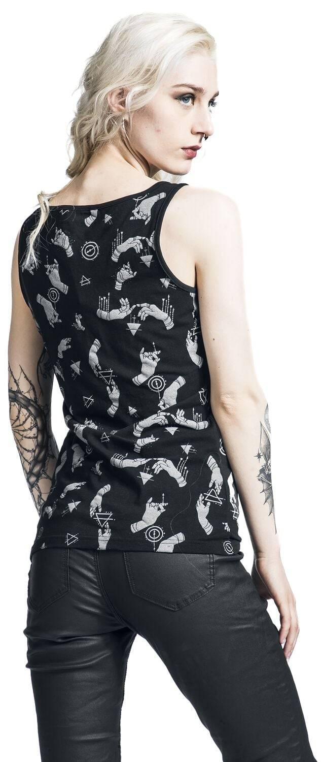EMP Top schwarz von Gothicana by EMP Flash Sale