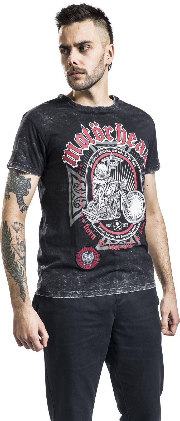 EMP "EMP Signature Collection" T-Shirt dunkelgrau von Motörhead Vatertagsangebot