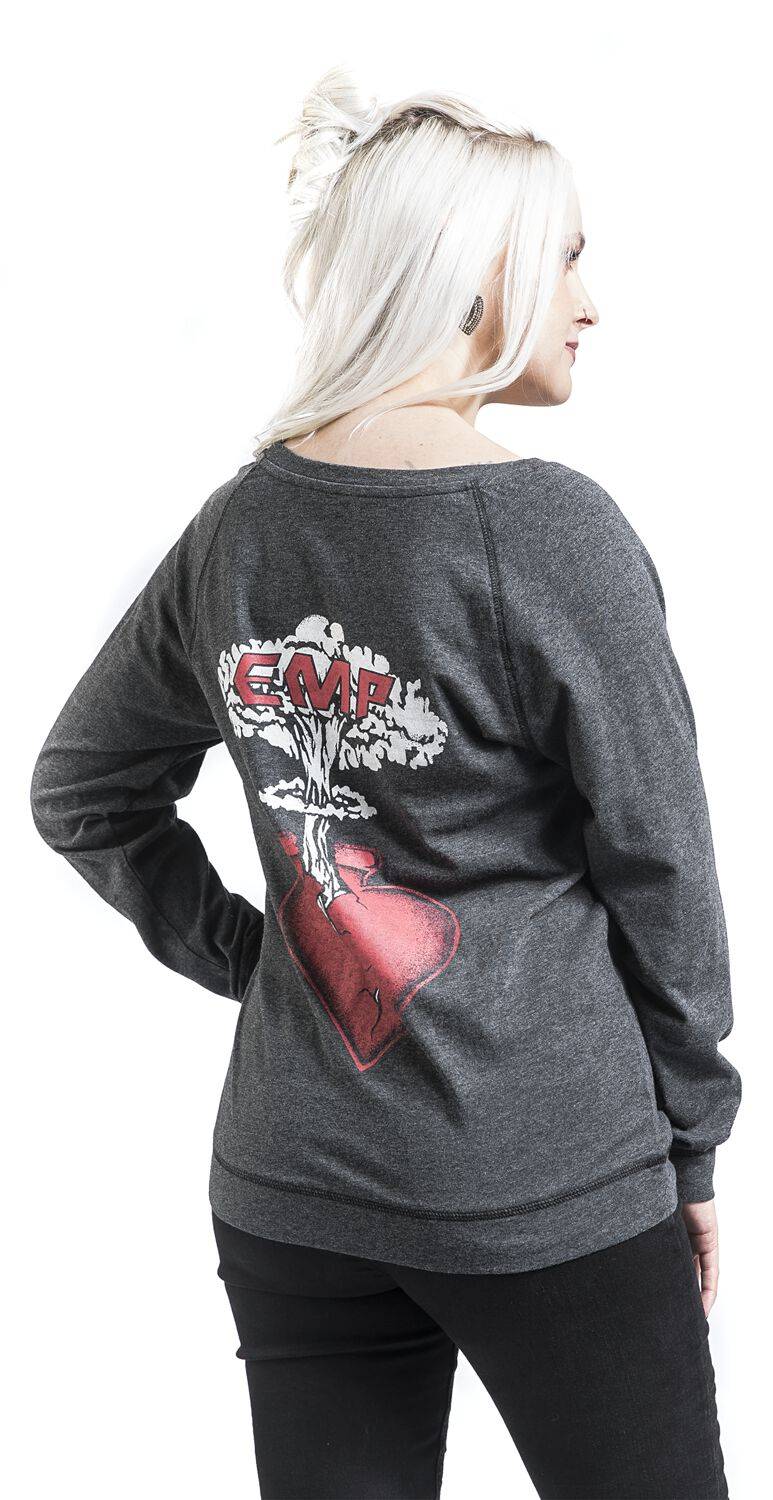 EMP Langarmshirt grau von EMP Stage Collection Jubiläumsangebot