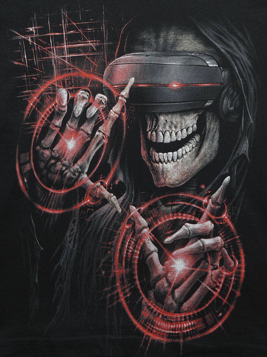EMP "Kids - Cyber Death" T-Shirt schwarz von Spiral Neuheiten