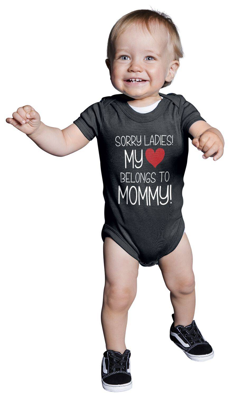 EMP "Kids - Sorry Ladies!" Body schwarz von Familie & Freunde Saisonale Angebote