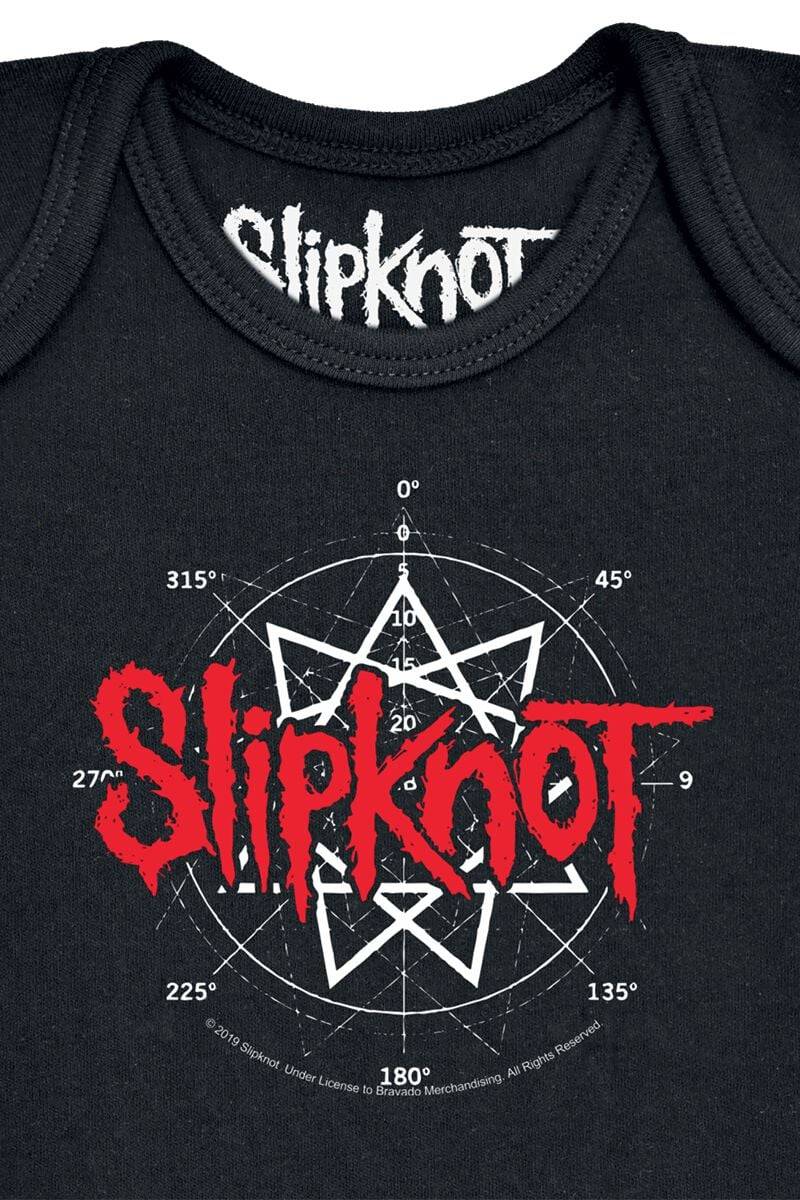 EMP "Metal-Kids - Star Symbol" Body schwarz von Slipknot Räumungsverkauf
