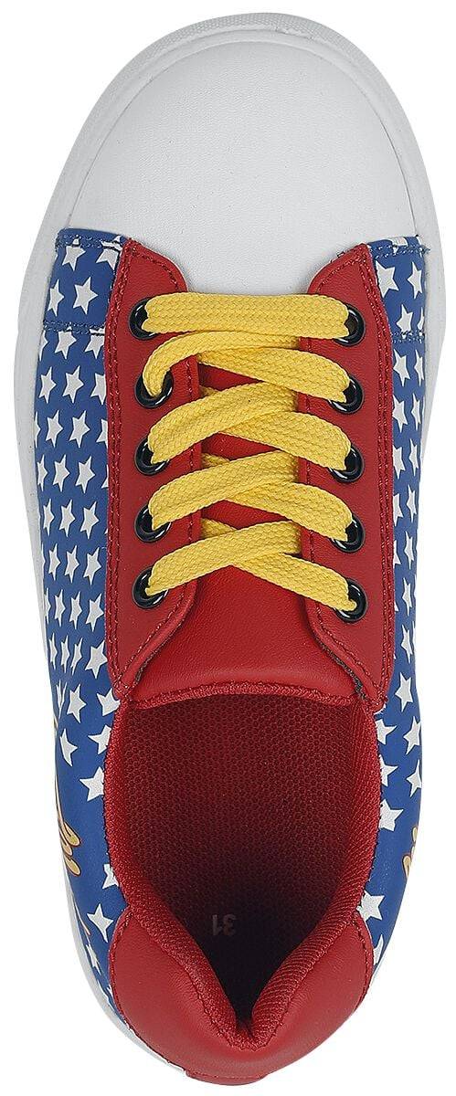 EMP "Kids - Stars" Kinder Sneaker blau/rot von Wonder Woman Riesige Ersparnisse