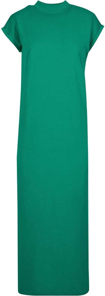 EMP "Ladies Long Extended Shoulder Dress" Langes Kleid grün von Urban Classics Letzter Tag