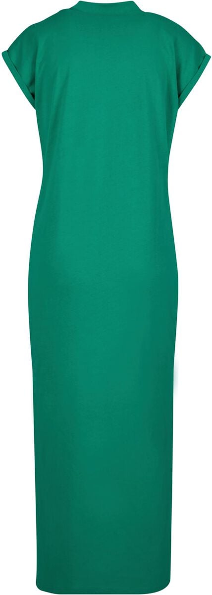 EMP "Ladies Long Extended Shoulder Dress" Langes Kleid grün von Urban Classics Letzter Tag
