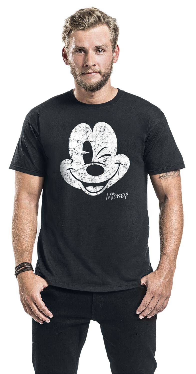 EMP "Since Beaten Face" T-Shirt schwarz von Micky Maus Zeitbegrenzte Promotion
