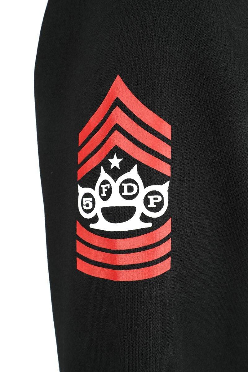 EMP "EMP Signature Collection" Kapuzenpullover schwarz/grau/rot von Five Finger Death Punch Bis zu 55% Rabatt