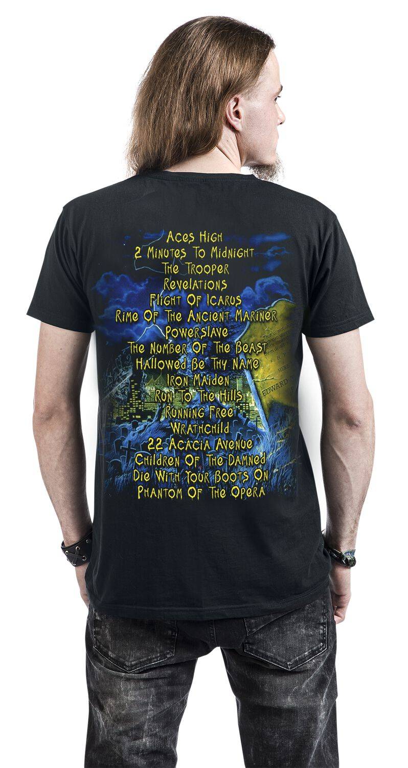 EMP "Live After Death" T-Shirt schwarz von Iron Maiden Nur noch ein Tag übrig