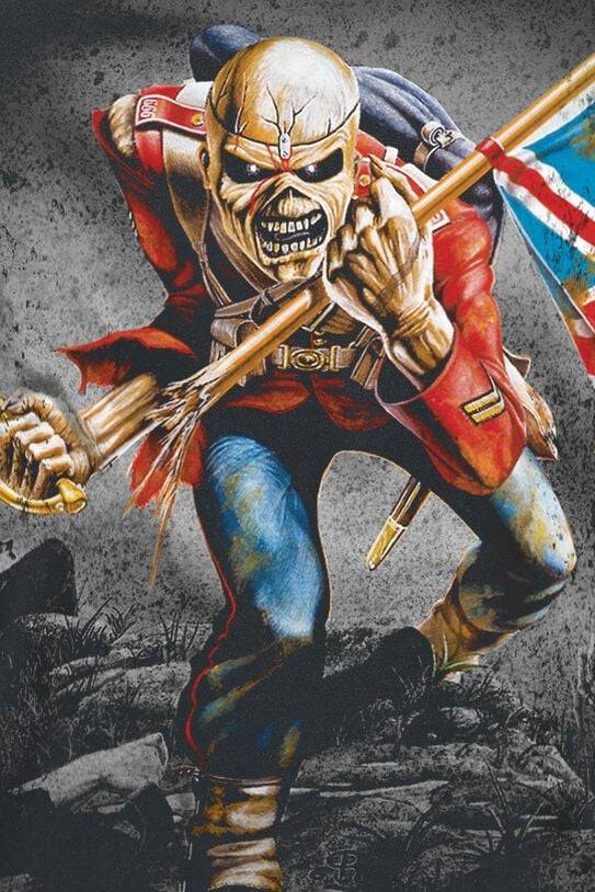 EMP "TheTrooper" T-Shirt schwarz von Iron Maiden Super Rabatt
