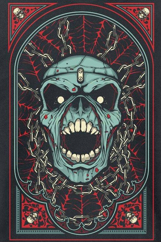 EMP "Piece Of Mind" T-Shirt schwarz von Iron Maiden Riesige Rabatte