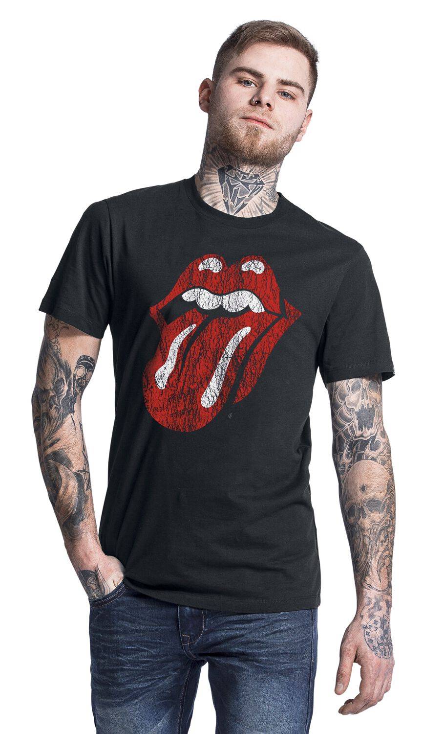 EMP "Classic Tongue" T-Shirt schwarz von The Rolling Stones Hotsell