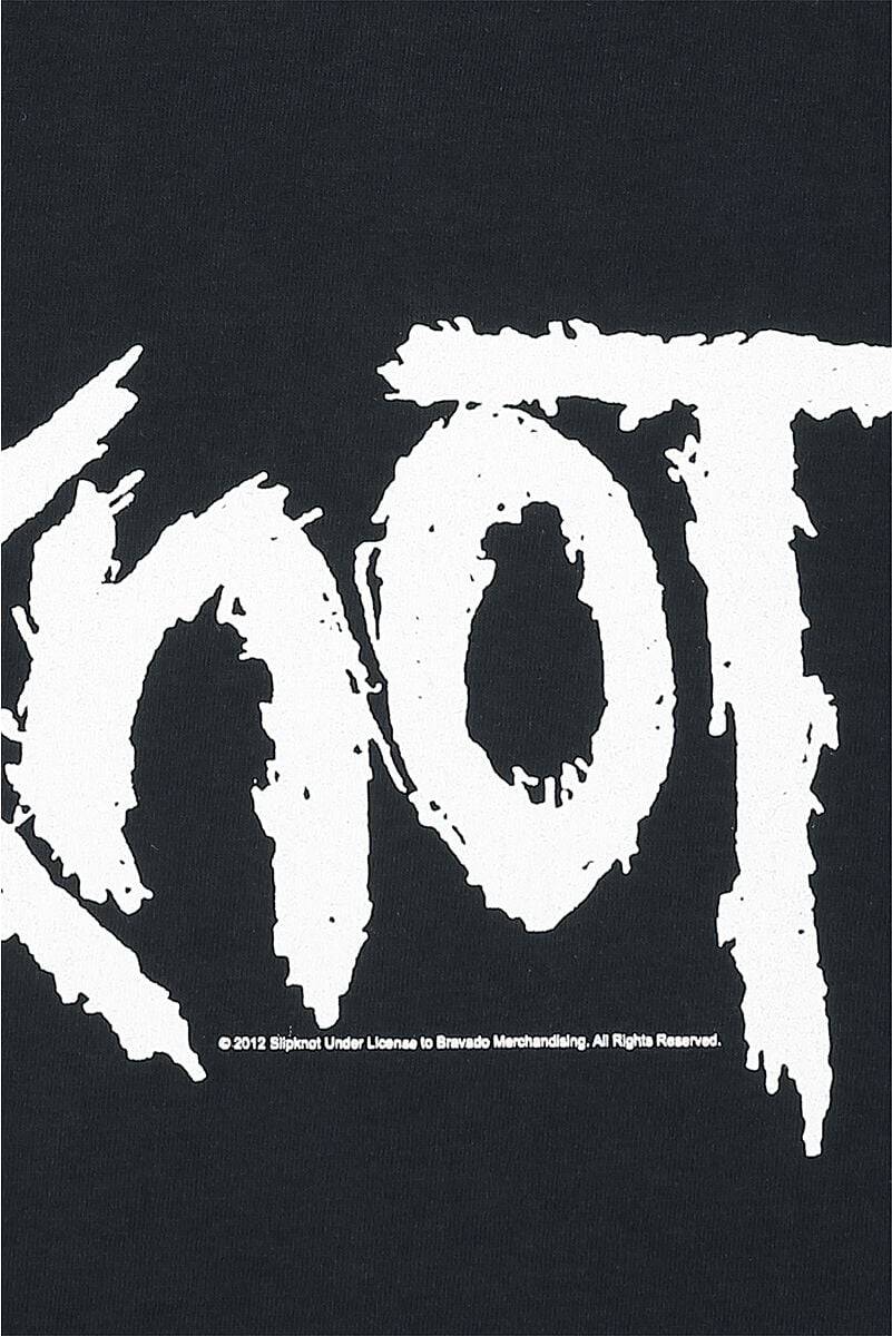 EMP "White Logo" T-Shirt schwarz von Slipknot Fabrik Onlineshop