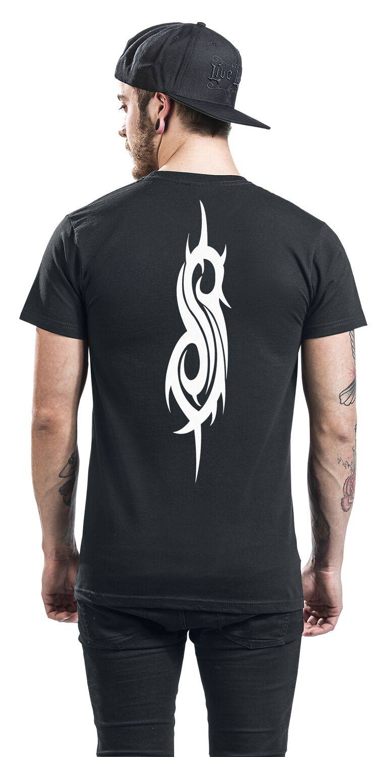 EMP "White Logo" T-Shirt schwarz von Slipknot Fabrik Onlineshop