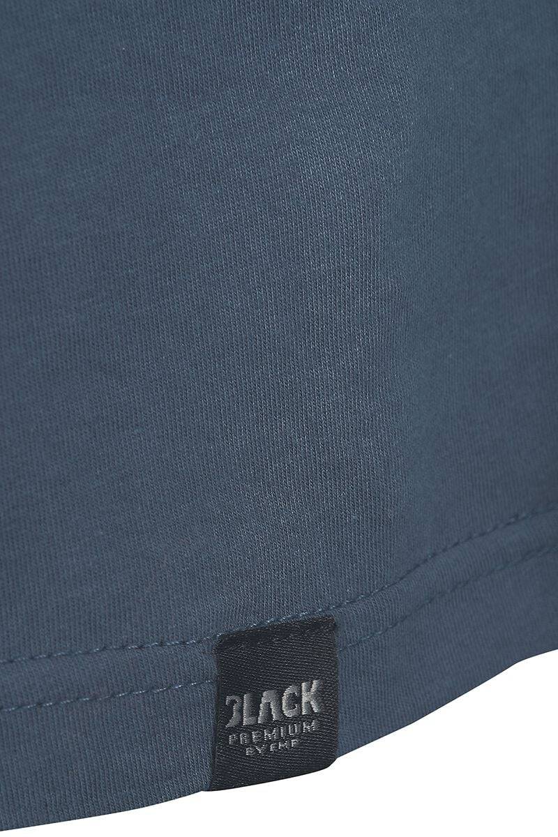 EMP T-Shirt blau von Black Premium by EMP Fabrikpreis