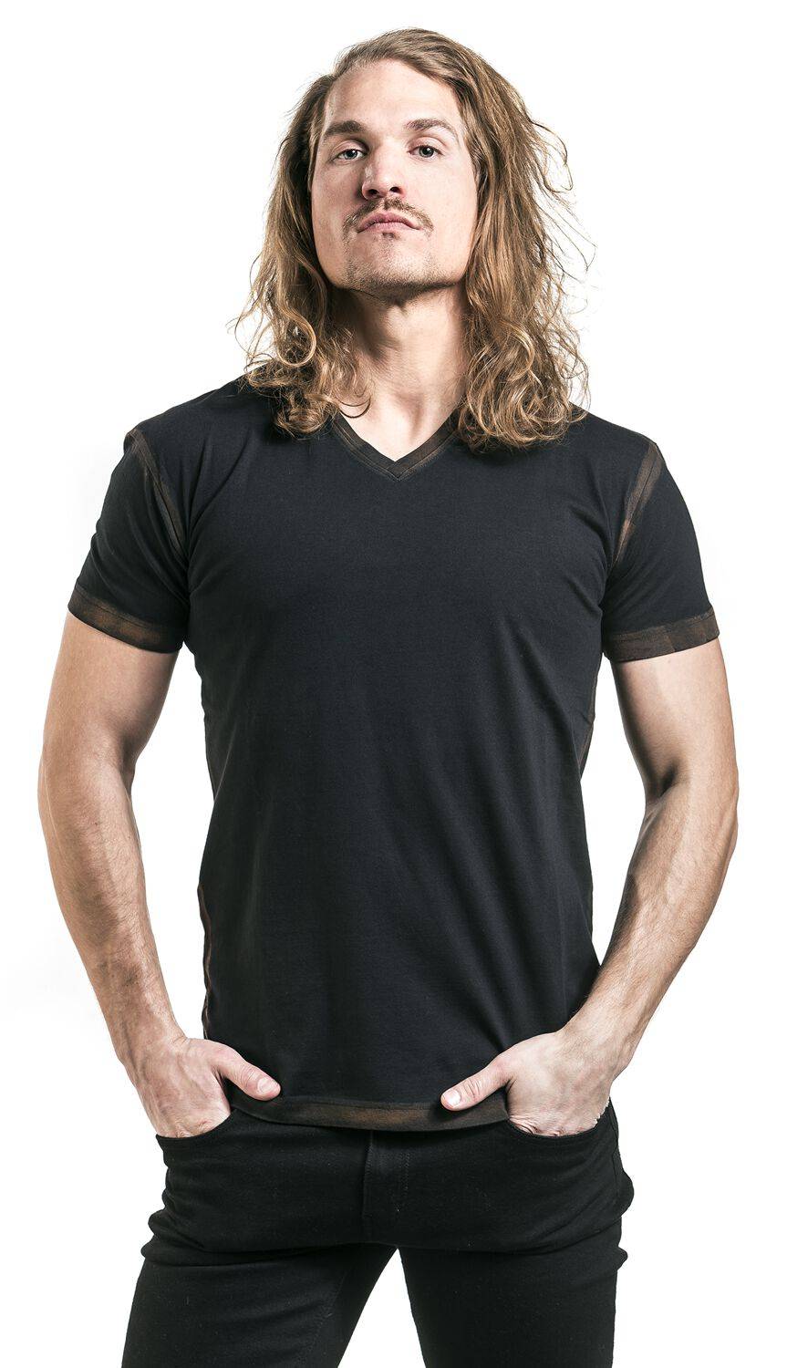 EMP T-Shirt schwarz von Black Premium by EMP Sonderangebot
