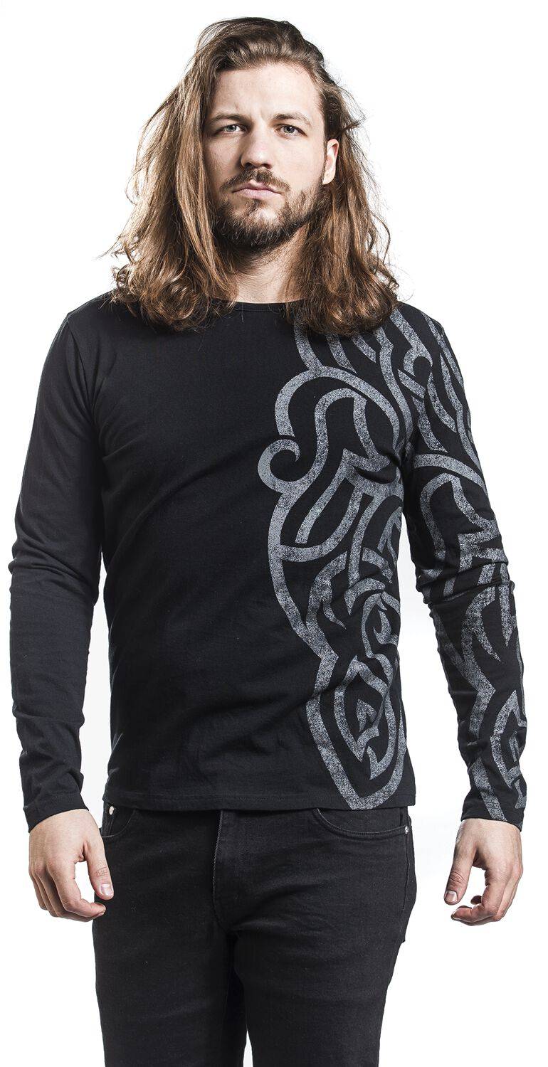 EMP Langarmshirt schwarz von Black Premium by EMP Versandkostenfrei
