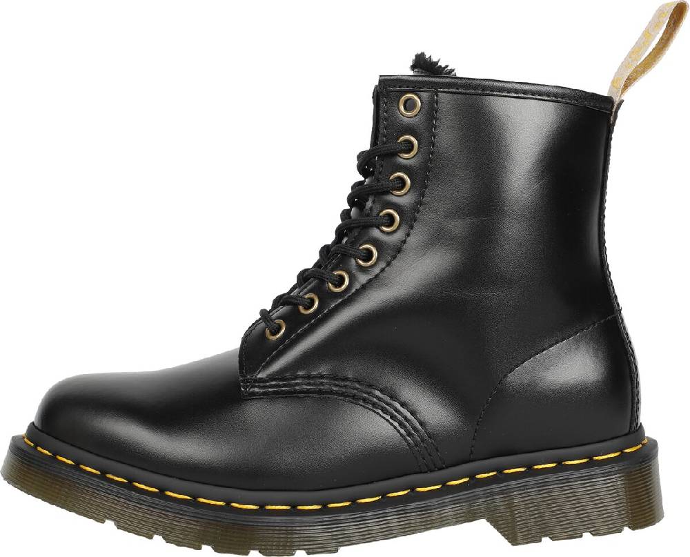 EMP "Vegan 1460 - Black Norfolk Flat" Boot schwarz von Dr. Martens Preisnachlass