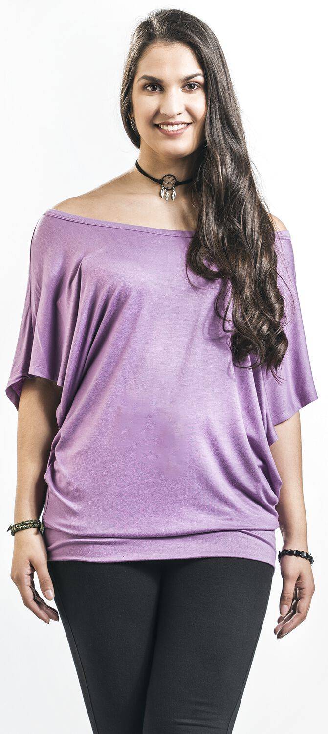 EMP T-Shirt lila von RED by EMP Osterangebot