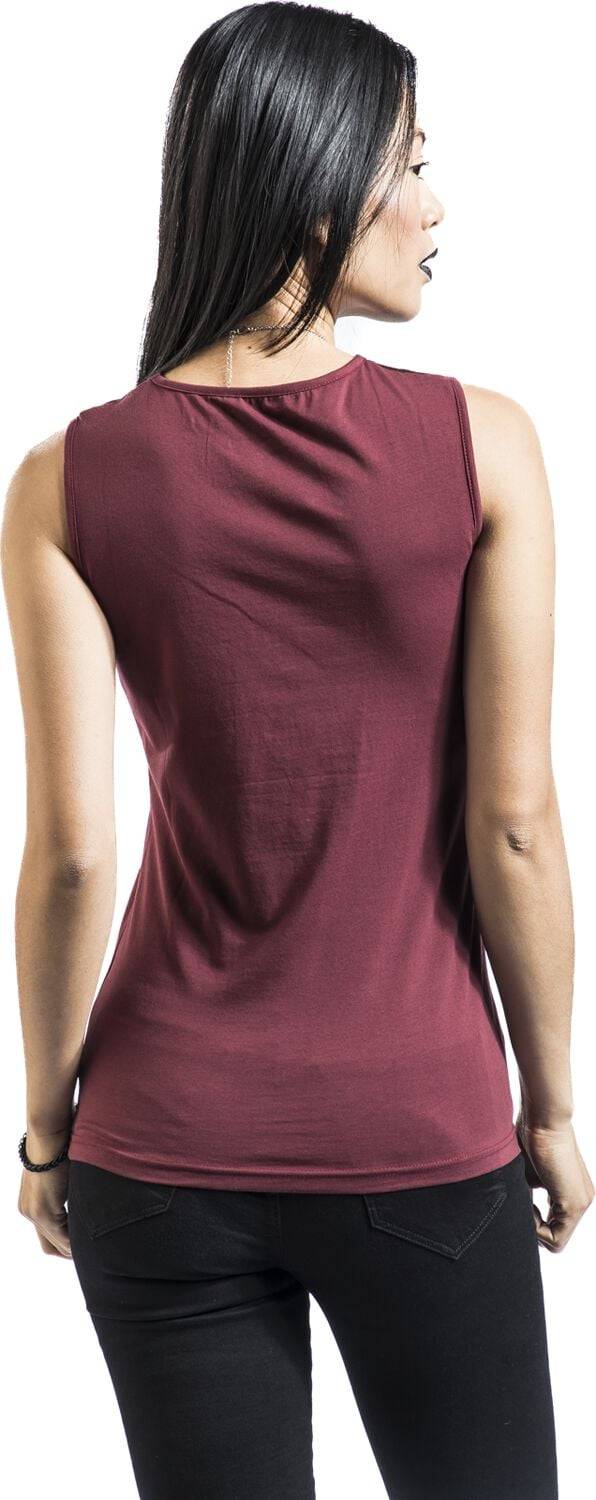 EMP Top rot von Rock Rebel by EMP Exklusive Angebote