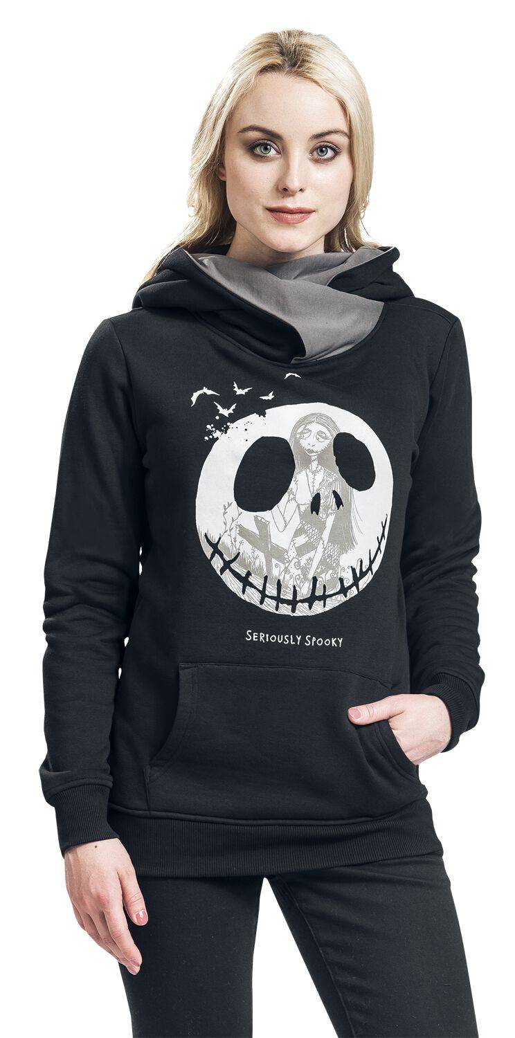 EMP "Jack Skellington & Sally - Seriously Spooky" Kapuzenpullover schwarz/grau von The Nightmare Before Christmas Bestseller